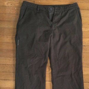Transnine Brown pin stripe pants Mens Size 32